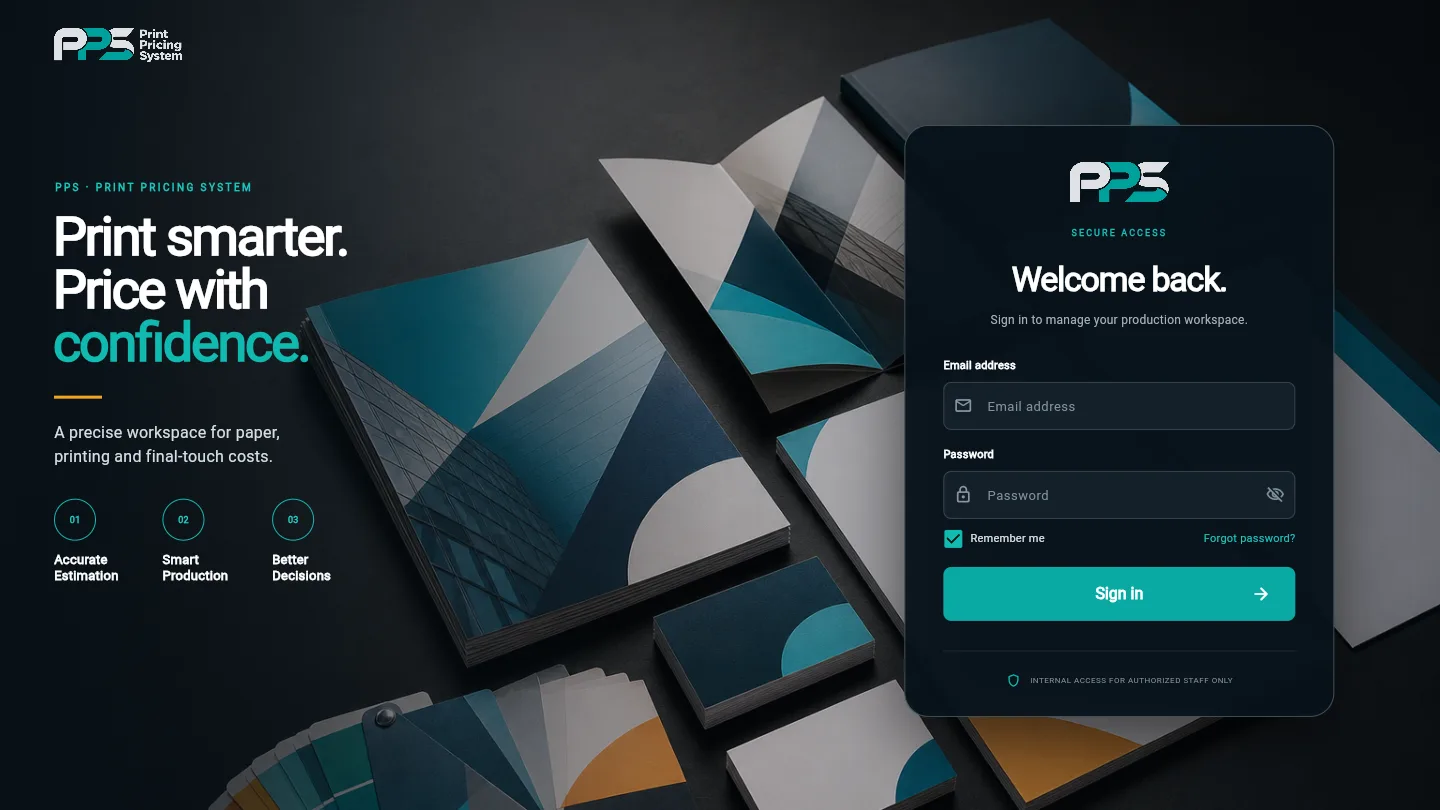 PPS public sign-in page